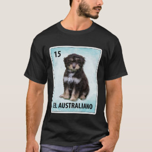 El Australiano Mexiko Aussiedoodle Cards T-Shirt