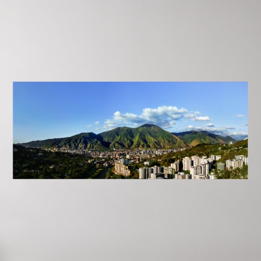 El Avila de día - MAXIMA RESOLUCIÓN Poster (Vorne)