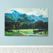 El Ávila desde el Parque del Este Leinwanddruck (Insitu (Holzboden))