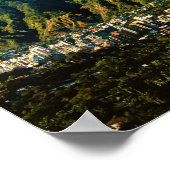 El Ávila National Park, Caracas, Venezuela -16:9- Poster (Ecke)