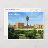 el badi marrakesh postkarte (Vorne/Hinten)