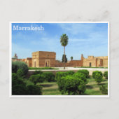 el badi marrakesh postkarte (Vorderseite)