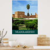 el badi palace marrakesh poster (Küche)