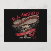 El Bandido Tequila Postcard Postkarte (Vorderseite)