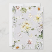 El Bautizo y Primer Añito de nuestra hija Einladung (Rückseite)