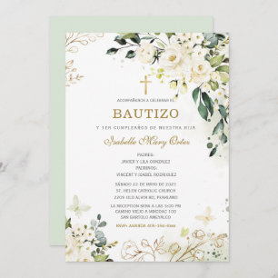 El Bautizo y Primer Añito de nuestra hija Einladung