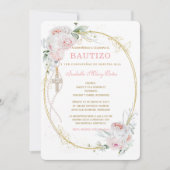 El Bautizo y Primer Añito invitación de nuestra hi Einladung (Vorderseite)