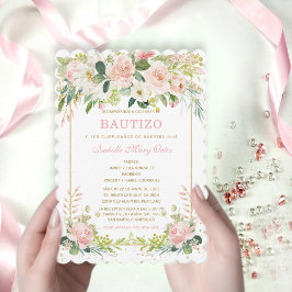 El Bautizo y Primer Añito invitación de nuestra hi Einladung