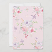 El Bautizo y Primer Añito invitación de nuestra hi Einladung (Rückseite)