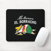 El Borracho Tacos Funny Betrunkener Spaß Mousepad (Mit Mouse)