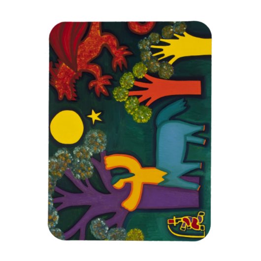 El Bosque Magico de Lucas 2009 Magnet (Vertikal)