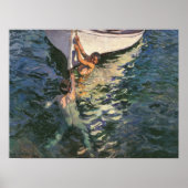 El Bote Blanco Poster (Vorne)