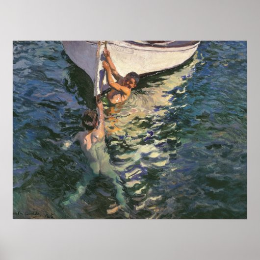 El Bote Blanco Poster (Vorne)