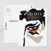 El Bravo Postkarte (Vorne/Hinten)
