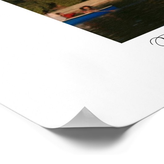 El Buen Retiro, Madrid Poster (Ecke)