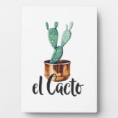 El Cactus Fotoplatte (Vorderseite)