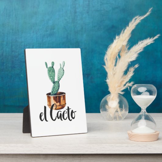 El Cactus Fotoplatte (Seite)