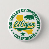 El Cajon, Kalifornien Button (Vorderseite)