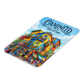 El Caminito Argentina Magnet (Linke Seite)