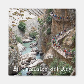 El Caminito del Rey Ansicht 1 Magnet (Vorne)