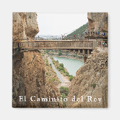 El Caminito del Rey Ansicht 2 Magnet (Vorne)