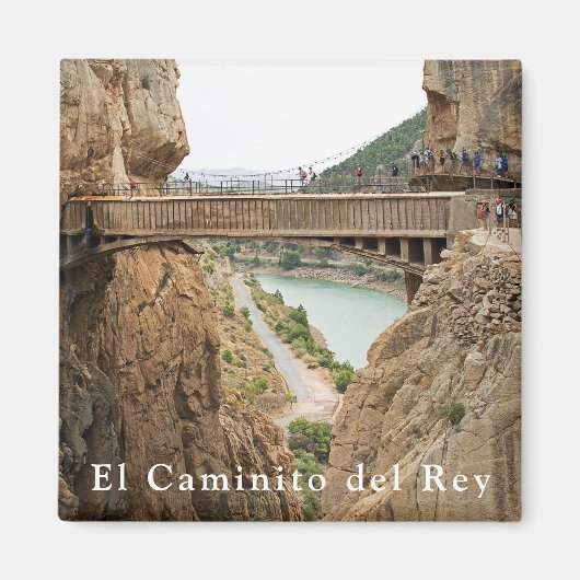El Caminito del Rey Ansicht 2 Magnet (Vorne)