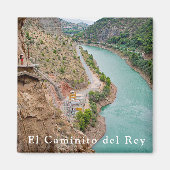 El Caminito del Rey Ansicht 3 Magnet (Vorne)