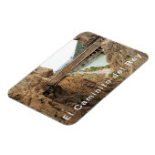 El Caminito del Rey Aussicht 2 Brücke über den Abg Magnet (Linke Seite)