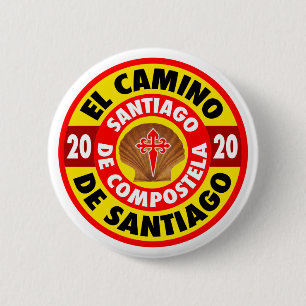 El Camino de Santiago 2020 Button