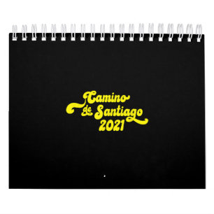 El Camino de Santiago 2021 Way of St James Wandern Kalender