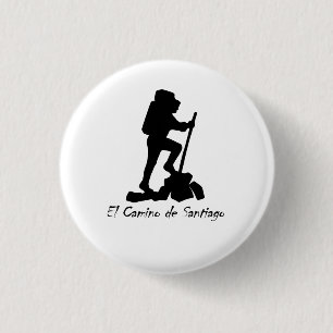 El Camino de Santiago - Bucket List Hip Button