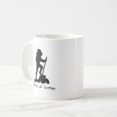 El Camino de Santiago - Bucket List Hip Kaffeetasse (Vorderseite Links)