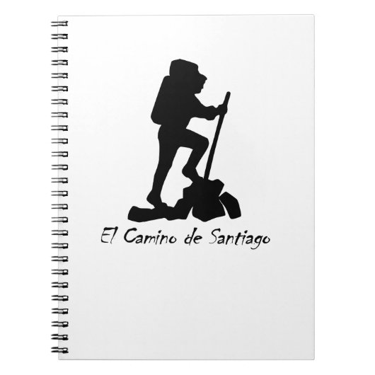 El Camino de Santiago - Bucket List Hip Notizblock (Vorderseite)