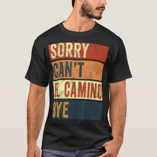 El Camino de Santiago Compostela Spanien Way of St T-Shirt (Vorderseite)