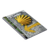 El Camino de Santiago de Compostela, Spanien, Musc Notizblock (Rechte Seite)