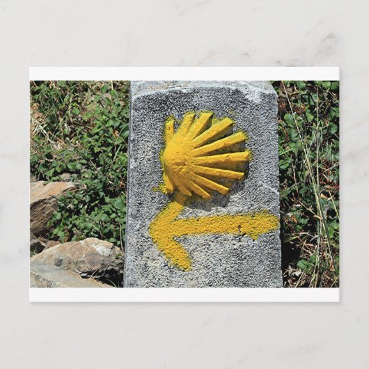 El Camino de Santiago de Compostela, Spanien, Musc Postkarte (Vorderseite)