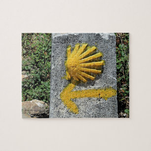 El Camino de Santiago de Compostela, Spanien, Musc Puzzle