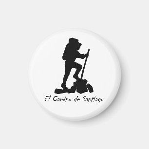 El Camino de Santiago - Eimerliste-Wanderung Magnet