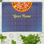 El Camino De Santiago Geschirrtuch (Gefaltet)