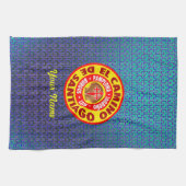 El Camino De Santiago Geschirrtuch (Horizontal)