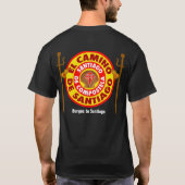 El Camino De Santiago T-Shirt (Rückseite)