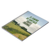El Camino de Santiago Travel Journal Notizblock (Linke Seite)