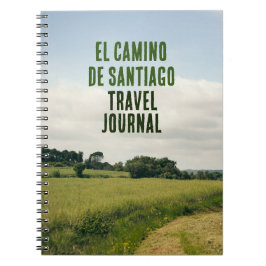 El Camino de Santiago Travel Journal Notizblock