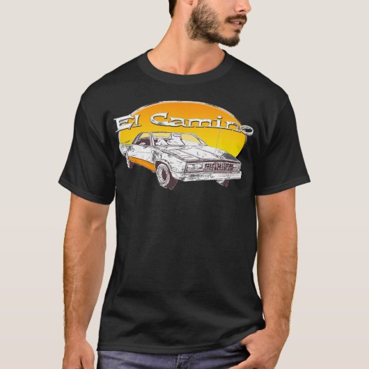 El Camino - Frisierte Auto T-Shirt (Vorderseite)
