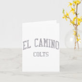 El Camino High School Hs South San Francisco Ca Vi Karte (Gelbe Blume)