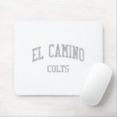 El Camino High School Hs South San Francisco Ca Vi Mousepad (Mit Mouse)
