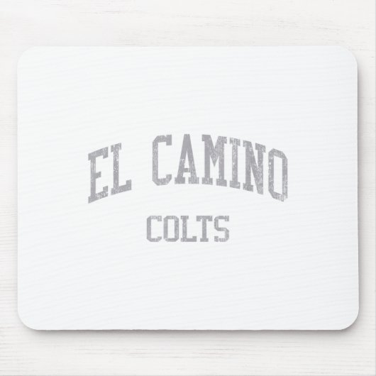 El Camino High School Hs South San Francisco Ca Vi Mousepad (Vorne)
