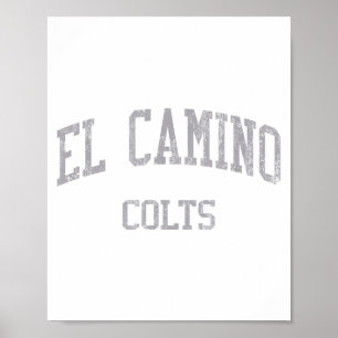 El Camino High School Hs Süd-San Francisco Ca Vi Poster