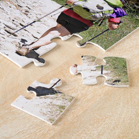 El Camino, Molinaseca bis O'Cebreiro, Spanien Puzzle (Seite)