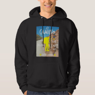 El Camino ruft und ich muss gehen Buen Camino St Hoodie